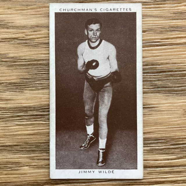 Churchman’s Cigarette Card Boxing Personalities 39 Jimmy Wilde 1938 Boxer