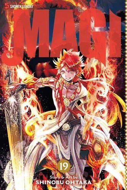 Magi: The Labyrinth of Magic, Vol. 19 by Shinobu Ohtaka (English) Paperback Book