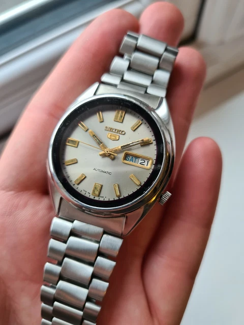 VINTAGE 1977 SEIKO 5 Men s Japan Automatic Watch 7009 3042 49.00