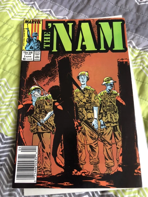 THE 'NAM #5 (1987) “Humpin' the Boonies" Vietnam War Fine- Condition