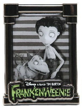Disney Frankenweenie Logopin 2012 USA Disney Parks (DL WDW) New with mount Tim