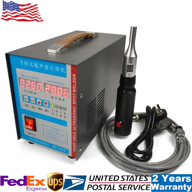 700W Industrial Handheld Plastic Welder Ultrasonic Spot Welding Machine Portable