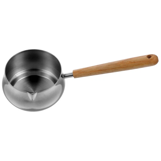 2 Mestoli Per Salsa In Acciaio Inox Con Versatore – 20,5 Cm – Cucchiai Da Cucina Professionali – Lavabili In Lavastoviglie