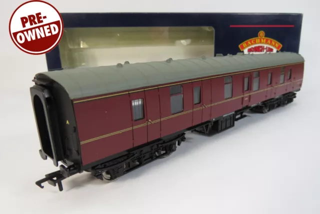 OO Gauge Bachmann 39-176B BR MK1 Maroon Coach BG Full Brake