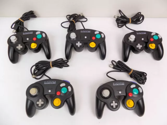 Genuine Nintendo GameCube Controller Black - Free Postage