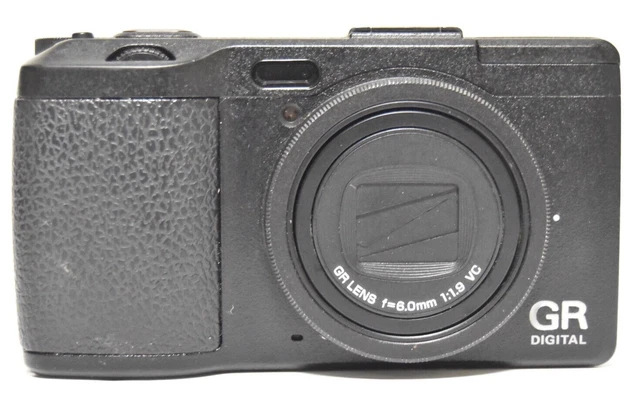 RICOH GR DIGITAL IV 10.4 MP Black Camera From JAPAN 【NEAR MINT SC 5700】 #636 3