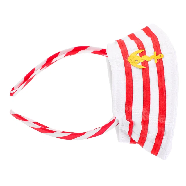 Sombrero de marinero diadema capitán sombrero diadema marino diadema marinero cosplay