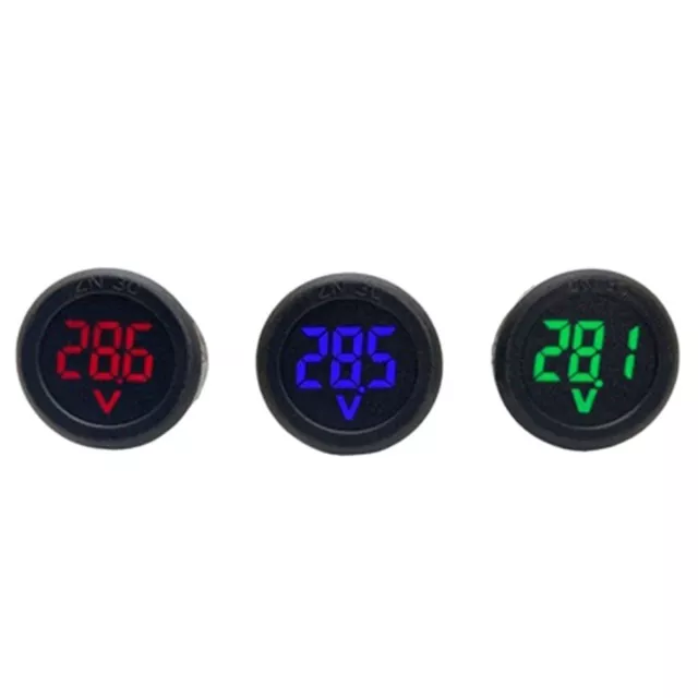 LED Voltmeter LED Voltmeter LED Voltmeter Mini Size Small Size Compact Structure