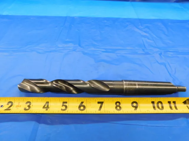 Chicago-Latrobe 7/8 O.d. Oxide Hss Twist Drill Bit Morse Taper #3 Shank .875
