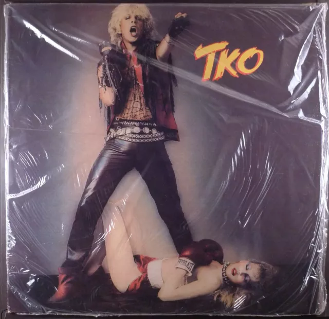 SELLADO TKO - In Your Face LP 1984 *COMBAT* HARD ROCK MX 8010