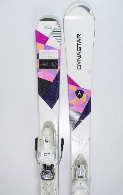 Dynastar Active 8 Rocker Damen Anfänger Ski 153cm + Look 10 Bindung 2016 (TB419)
