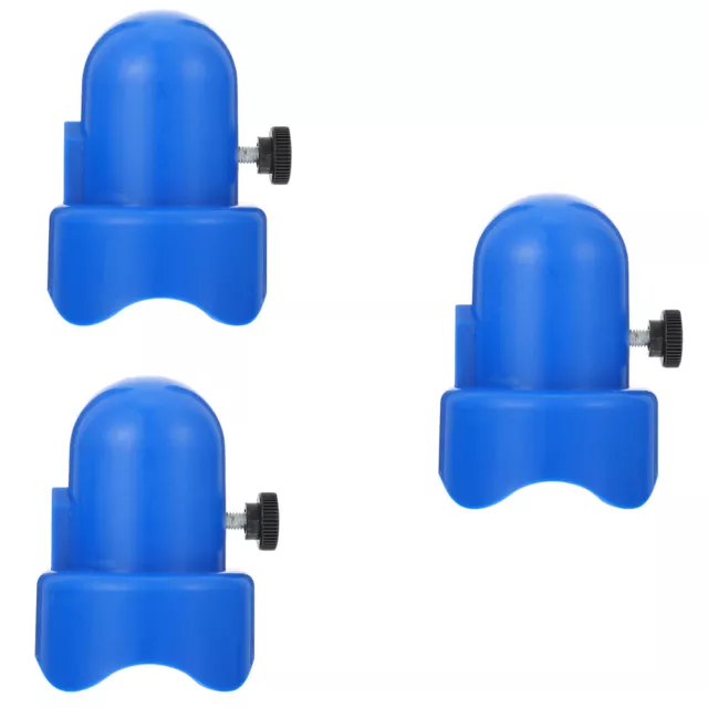 3 Sets Plastic Trampoline Tube Cap Enclosure Ends Pillar Protective Cover