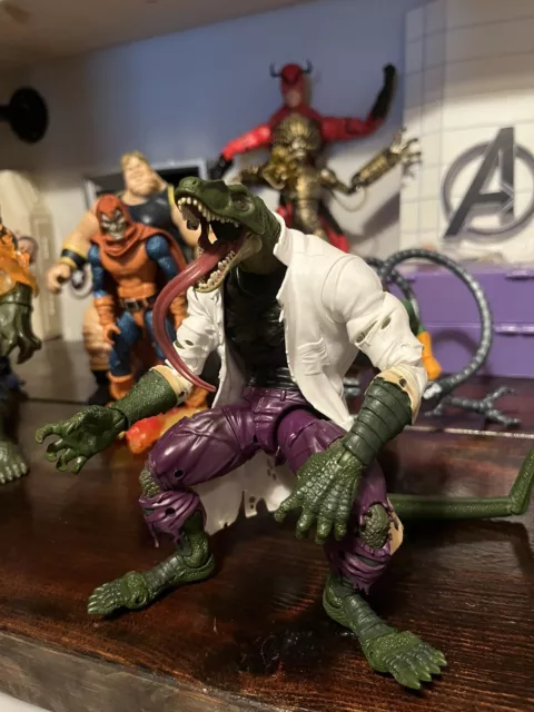 Marvel Legends- LIZARD - Complete BAF Amazing Spider-Man