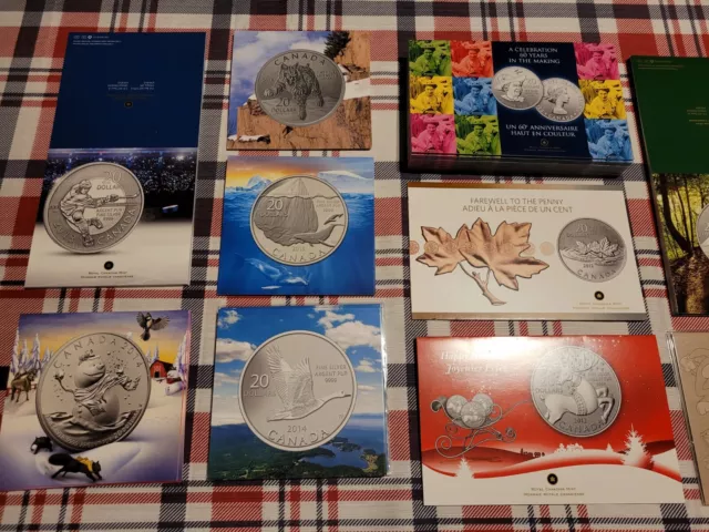 Canada COA: $20 $20-$25 $25-$50 $50 Folder Holders Collector Packaging NO COIN