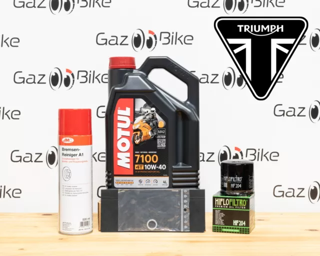 Kit Vidange Standard TRIUMPH Street Scrambler 900 de 2017 à 2023 MOTUL 7100