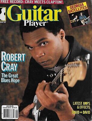 5/87 GUITAR PLAYER magazine  ROBERT CRAY cover and comes with flexi-disc