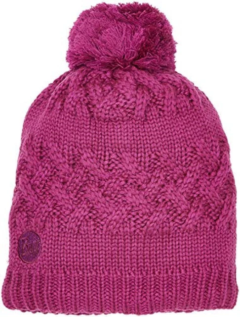 (TG. Taglia unica) Buff Savva Berretto Tricot E Pile, Donna, Mardi Grape, Taglia