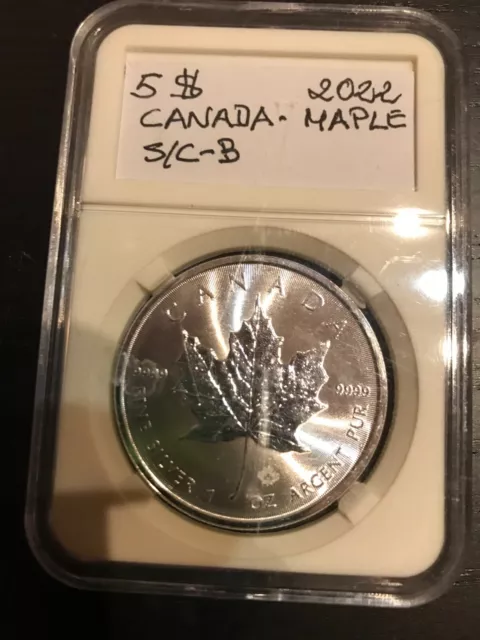 moneda onza de plata Canada