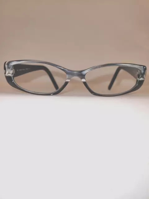 CALVIN KLEIN CK697 120 Eyeglasses Frame Italy 51-15-130 Black Marble