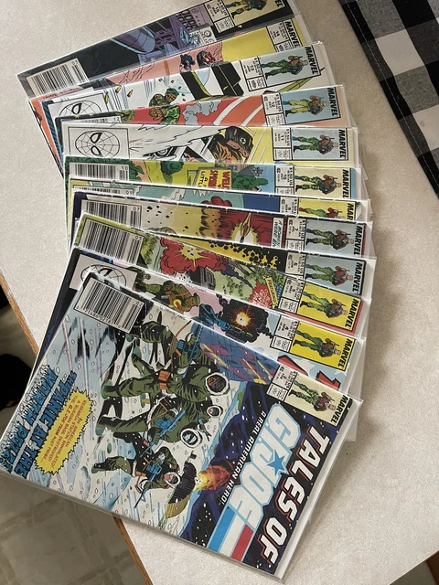 marvel gi joe comic book lot