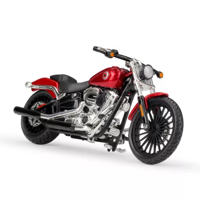 Maisto 1:18 Harley Davidson 2016 BREAKOUT Bike Motorcycle Model Red NEW IN BOX