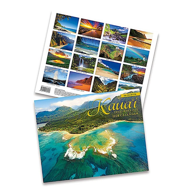 16 MONTH TRADE 2025 Calendar November 2023 February 2025 Kauai Hawaii