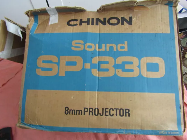 Proiettore Vintage Chinon Sound Sp-330 8Mm Pieno Funzionamento