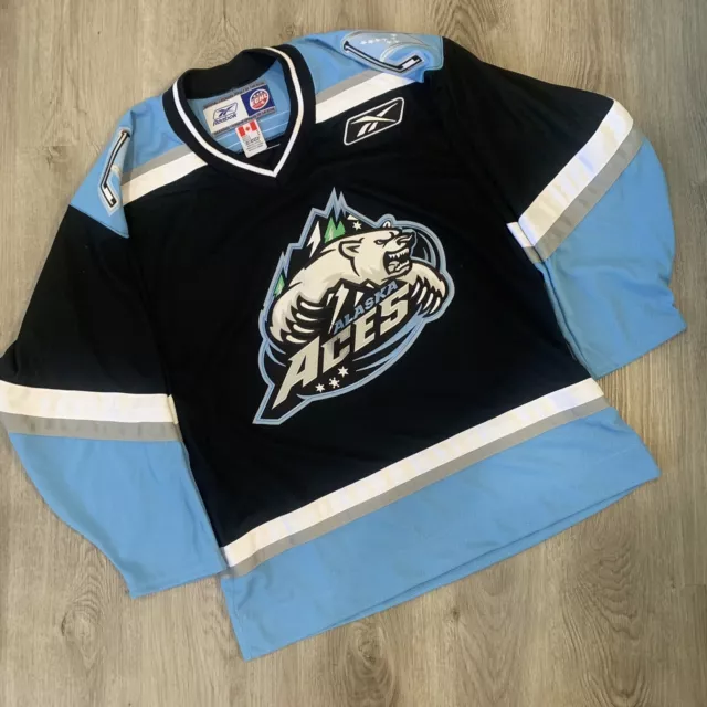 Alaska Aces Authentic Jersey - Dark - Size 56 – ECHL