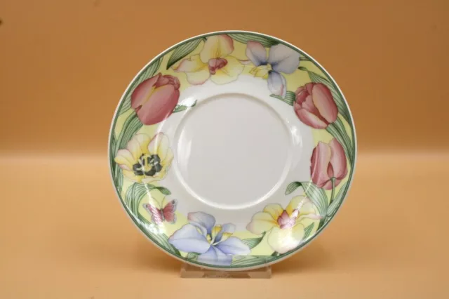 Piatto Villeroy Boch VB Canari piattino sottopiatto UT 1748 Bone China 17 cm 2