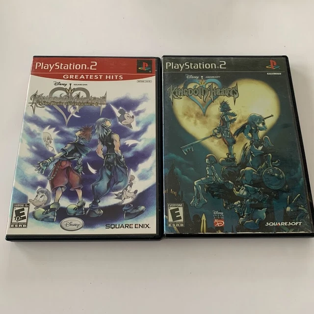 kingdom-hearts-i-re-chain-of-memories-ps2-lot-of-2-complete-games-tested-29-97-picclick