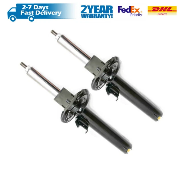 PAIR FRONT AIR Shock Absorber Struts with For Audi A3 S3 RS3