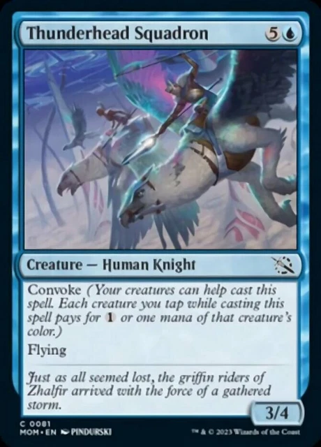 x1 Thunderhead Squadron - March of the Machines - MTG