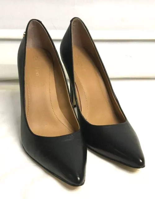 NWOB Calvin Klein Brady Heels, Black, Size 10