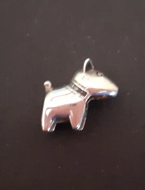 925 sterling silver Dog charm fits European bracelets like Chamilia