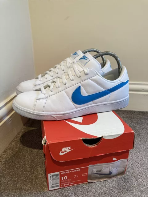 Pelearse Planificado División NIKE TENNIS CLASSIC UK9 John McEnroe 2015 Orion Blue Wimbledon GTS court OG  £100.00 - PicClick UK