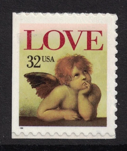 Scott 3030- Amour, Cherub- S / un Livret Unique MNH 32c 1996- Mint Inutilisé