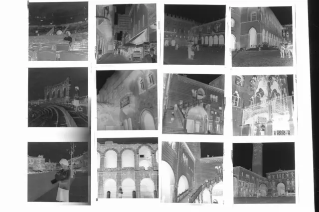 Negativi fotografici 6x6 anni 50 ricordi di un viaggio a Verona (#SC040)