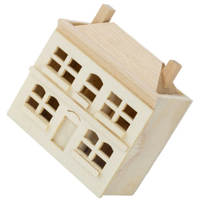Maderas pequeño kit casa modelo construcción propia casa de madera bolsa