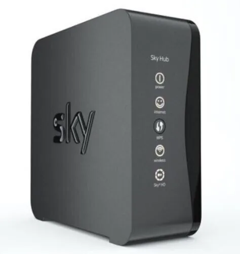 Sky Hub Sr-102 Wireless Latest Internet Black Router