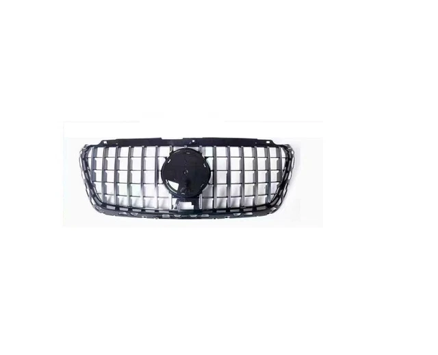 Kit Griglia Cromata Per Mercedes Sprinter W907/W910 Dal 2018 - 5 Pezzi In Acciaio Inox, Adesivo 3M, Senza Forature