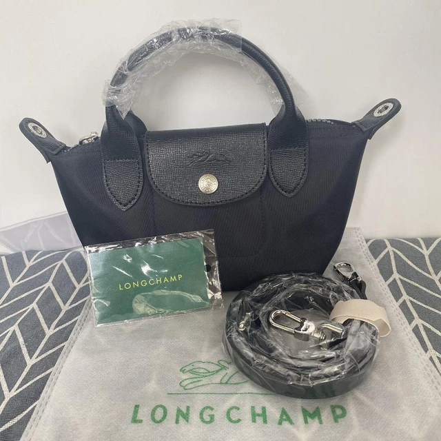 Longchamp Le Pliage Neo XS Black Shoulder Tote Bag Unused