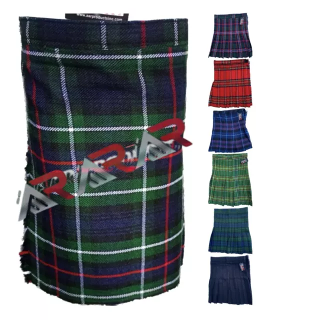 Baby Boy and Girls Kilts Top Quality Highland Multi Color Skirt 1 Year To 12Year