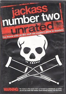 Movie DVD - JACKASS NUMBER TWO UNRATED - Pre-Owned - Paramount