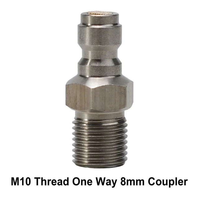 NEW Paintball Remote Line ASA Adapter - Male Quick Disconnect (QD) With REDUCER Fitting - By CMI 10 thumbnail image