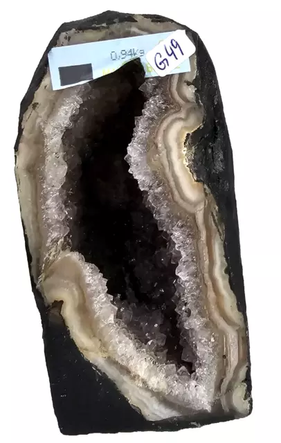 Achatgeode Amethyst  Druse Kristall Edelstein Achat Geode Bergkristall Quarz