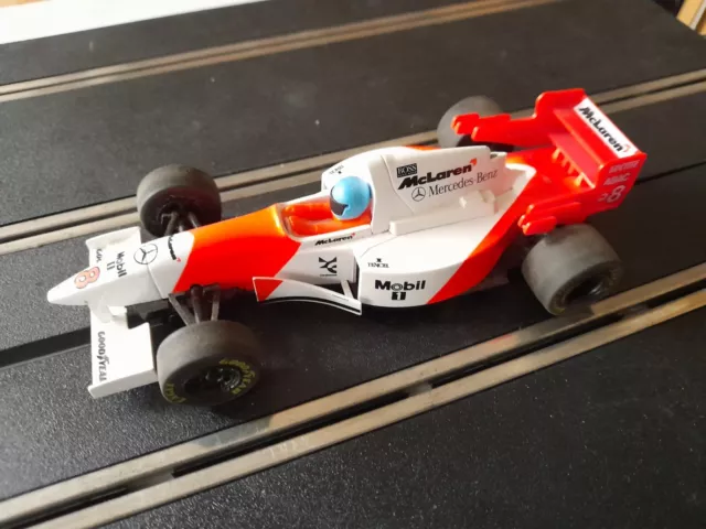 Scalextric C585 McLaren Mercedes MP4/10. F1. Formula 1 No 8 Slot Car Superb