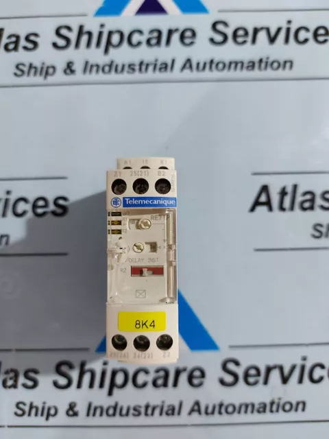 SCHNEIDER ELECTRIC RE7TP 13BU ADJUSTABLE ON-DELY TIMING RELAY 0.05s-300h