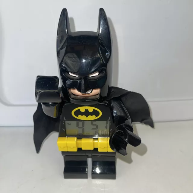 10” LEGO Batman 2017 DC Comics Super Heroes Movie Alarm Clock Digital Minifigure