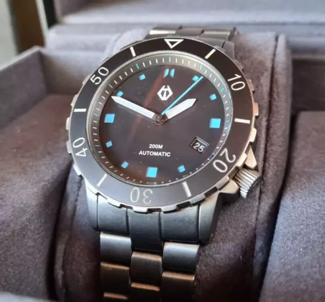 Hamtun H1 Titanium 200m Dive Watch