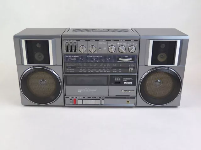 Philips D8614 Radio Kassetten Recorder / Ghettoblaster #MJ